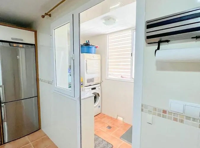Bright With Terrace, Pool And Torremolinos